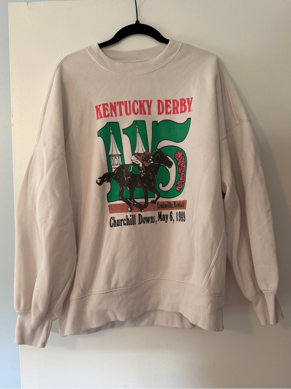 Abercrombie & Fitch x Reserve by BLUE64 Kentucky Derby 1989 Sweatshirt, Size S